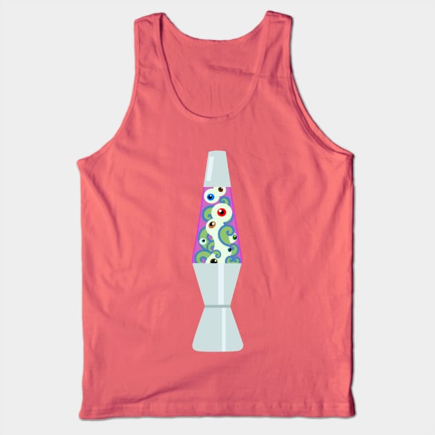 Eyeball Lava Lamp Tank Top by Dwils7924